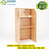 Shared self-study room study table immersive student desk Home examination and study closed customizable solid wood table