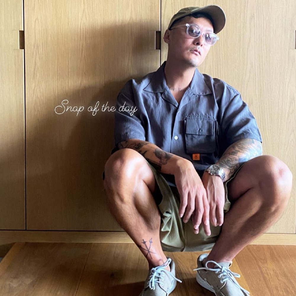 madnesscampcollarshirt20ss单袋古巴短袖衬衫余文衬衫