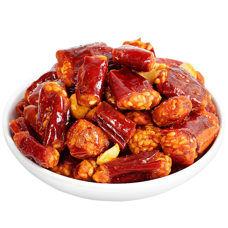 重庆特产友军香脆椒零食400gx2袋磁器口特色零食小吃辣椒湖辣椒酥