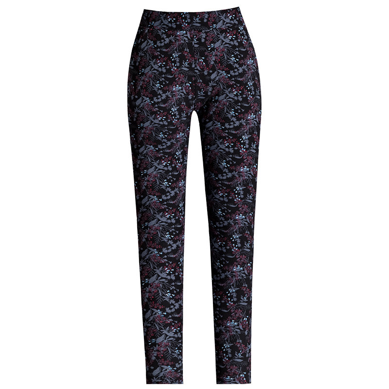 棉裤老人羊毛加厚加绒妈妈花色弹力宽松奶奶棉裤