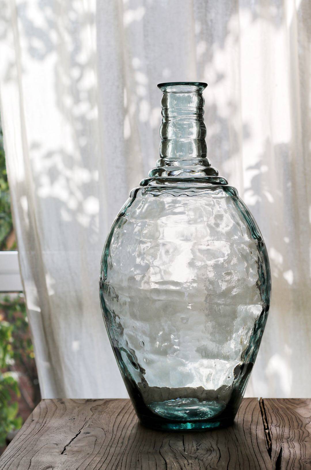 玻璃花瓶稻谷藏库西班牙进口手工环保客厅卧室花瓶