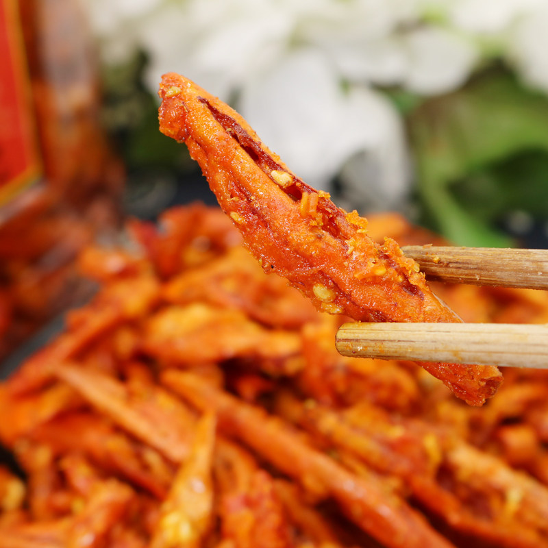买一送一贵州辣椒脆250g油炸香酥辣椒干小吃香辣酥脆辣子麻辣零食