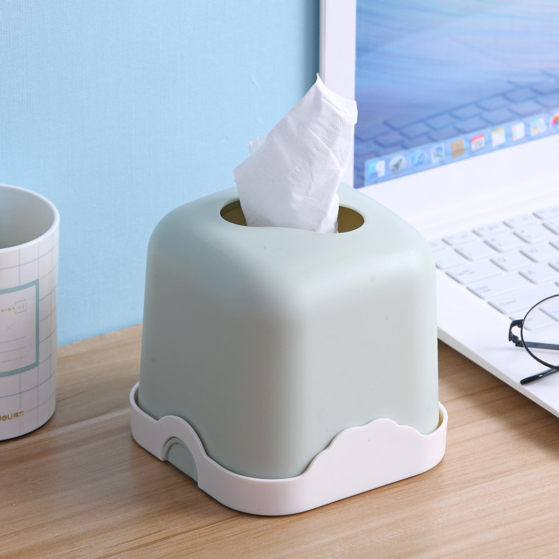 创意纸巾盒客厅家用餐巾纸卷纸筒卧室宿舍桌面简约可爱卡通抽纸盒