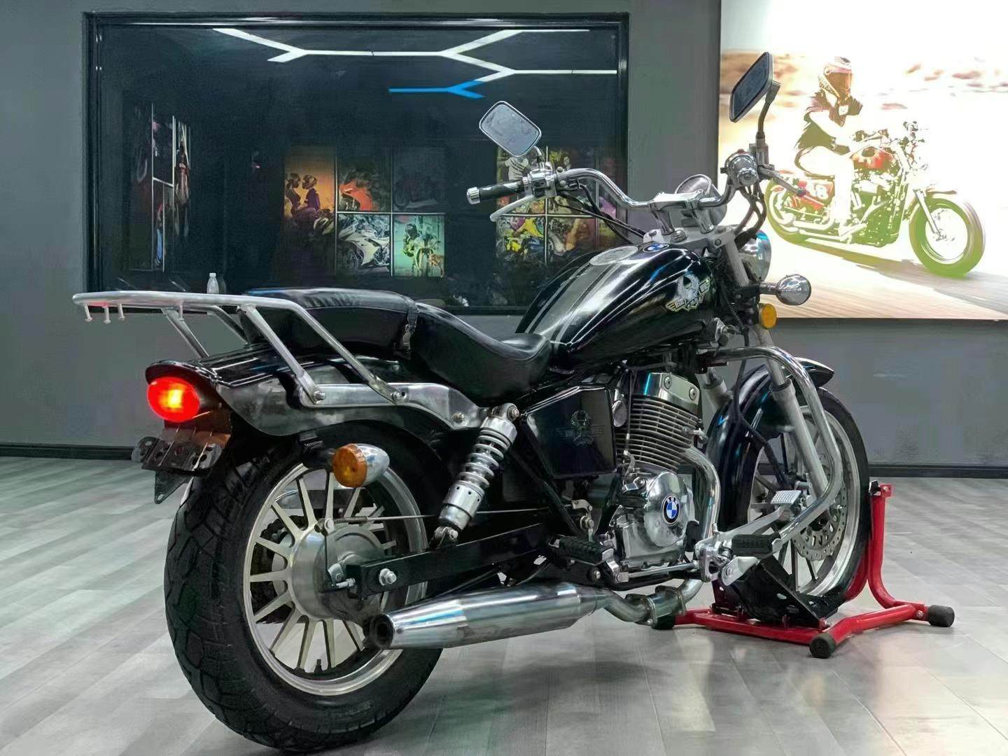 大地鹰王250cc双缸水冷复古太子车雅马哈天王巡航摩托车摩托车整车