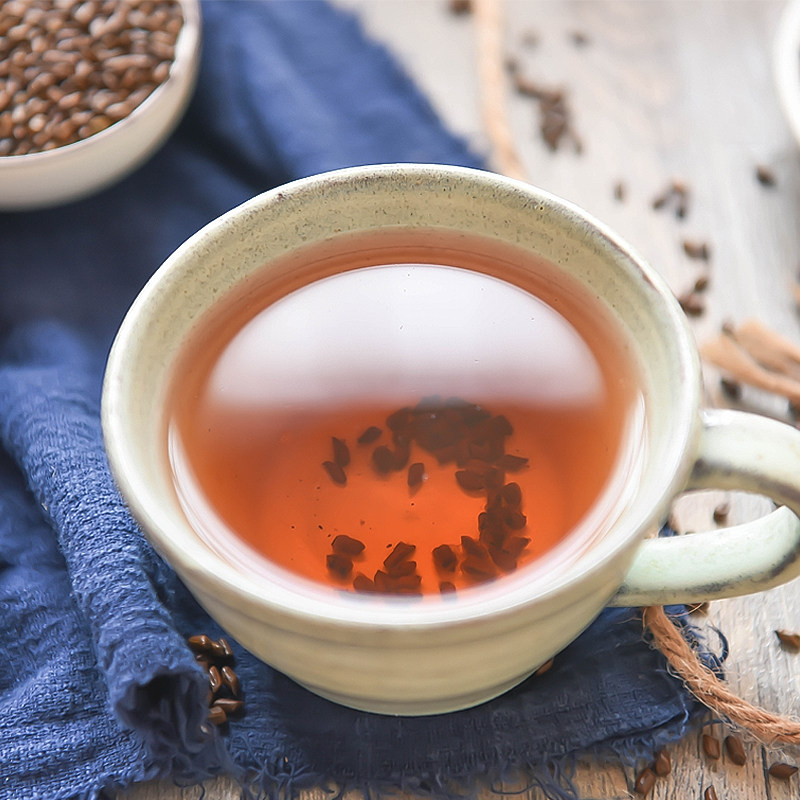 宁夏熟决明子茶1000g正宗炒制决明子清泡茶肝花草茶叶非生决明子