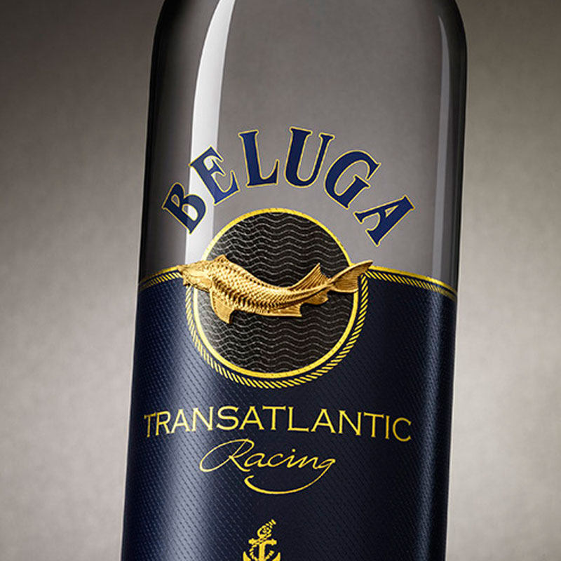 俄罗斯白鲸伏特加金鲟鱼belugatransatlanticracing鳕鱼帆船伏特加