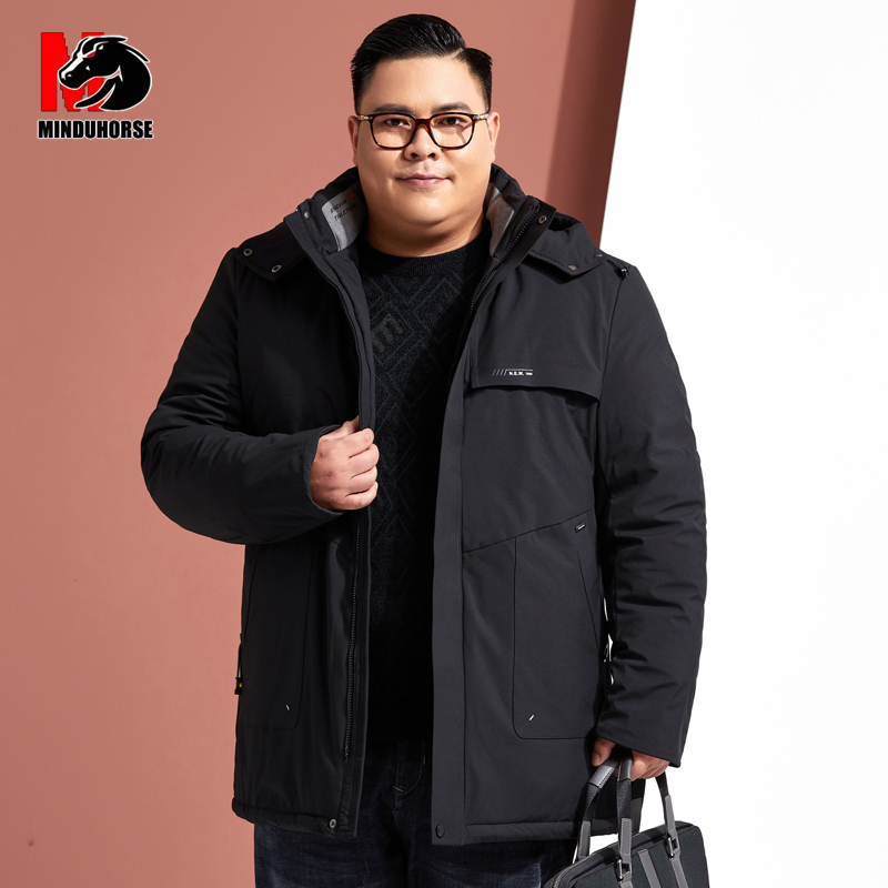 加肥加大号胖子棉衣男宽松肥佬大码棉袄中老年爸爸加厚冬外套棉服