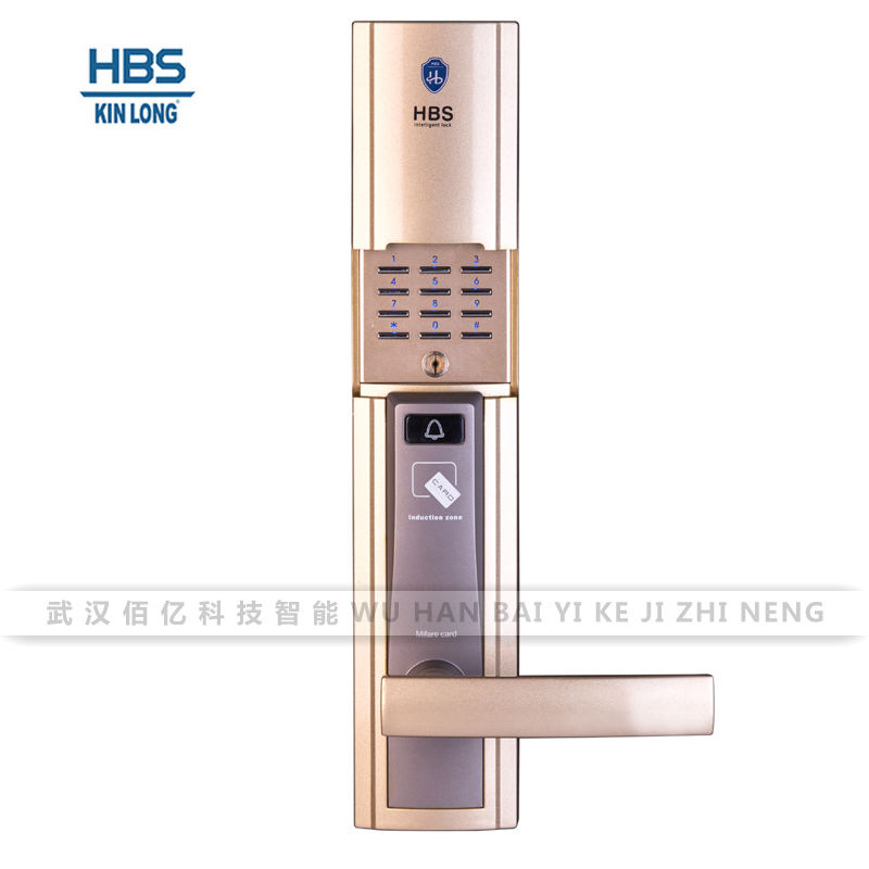 新品特惠坚朗海贝斯智能锁防盗门锁电子门锁家用智能门锁自带门铃