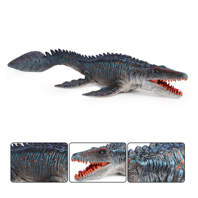 玩具儿童实心塑料恐龙仿真海洋动物模型沧龙仿真