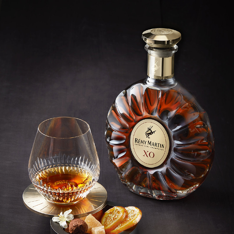 【品牌旗舰】人头马xo优质香槟区干邑白兰地700ml原装进口洋酒