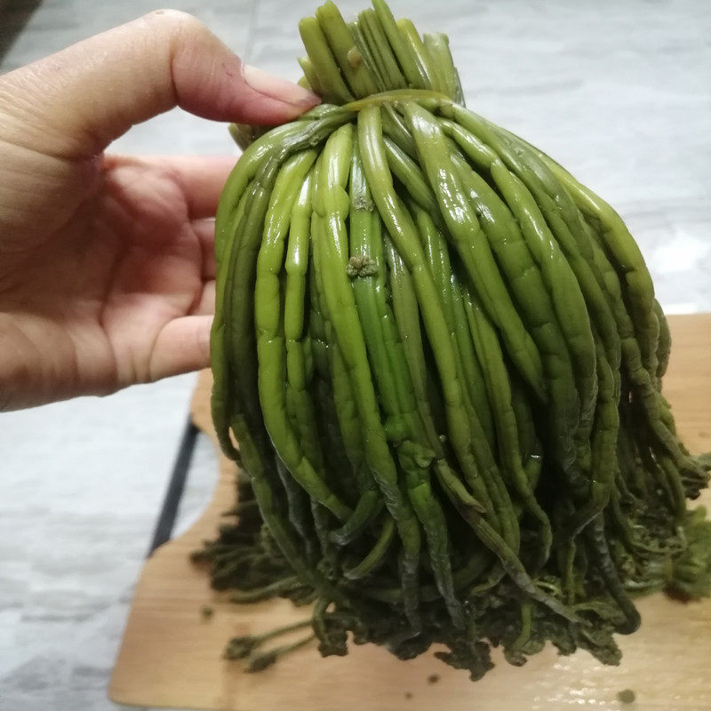 蕨菜腌制东北长白山野生农家绿色咸菜新货500克其它