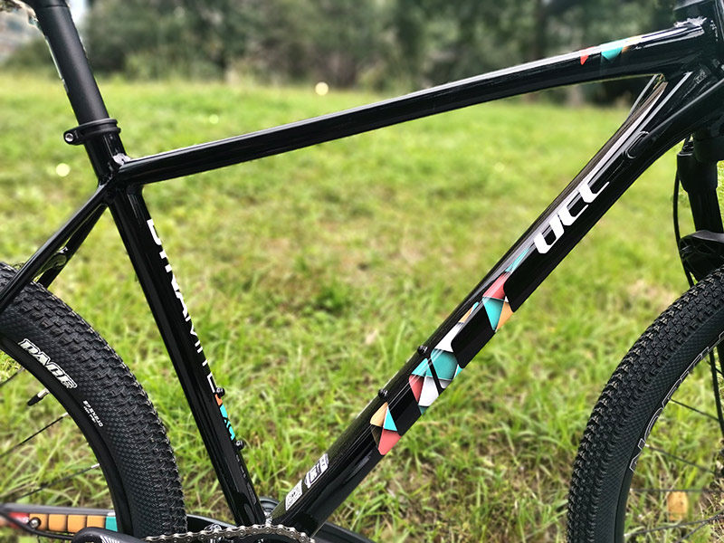 新款ucc山地自行车德曼特xc铝合金车架气压前叉桶轴单盘sram 12速