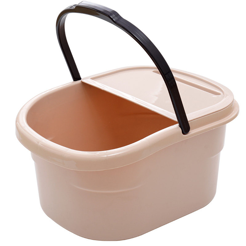 脚盆洗脚加厚保温泡脚桶手提按摩足浴家用塑料足浴盆