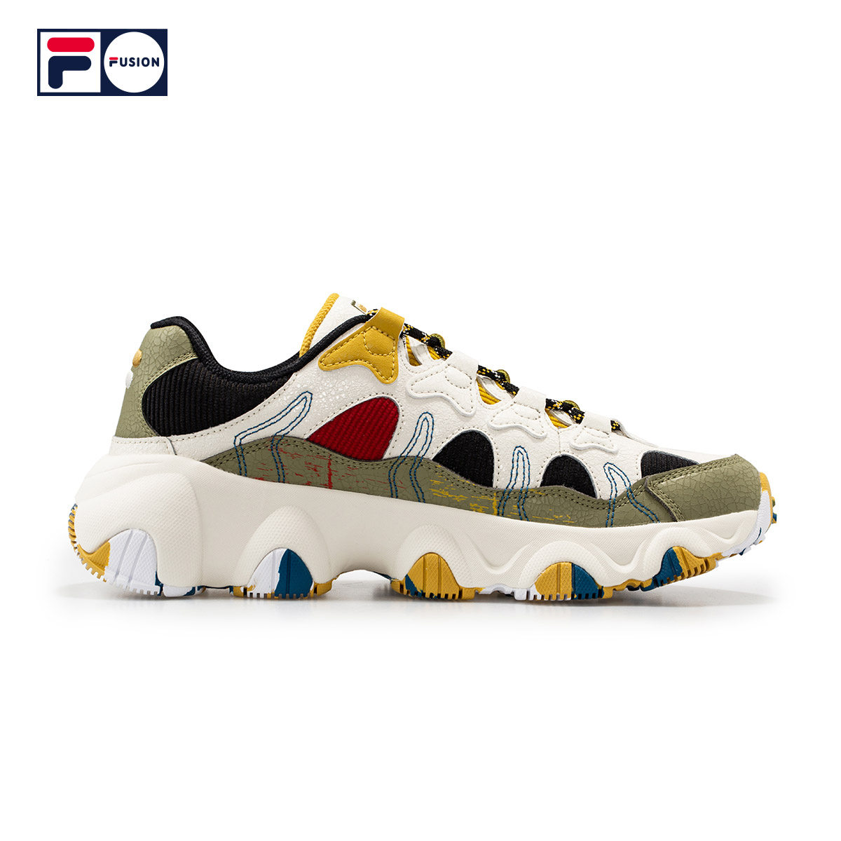 fila fusion 斐乐官方老爹鞋男2020新款休闲运动鞋jagger爪爪鞋