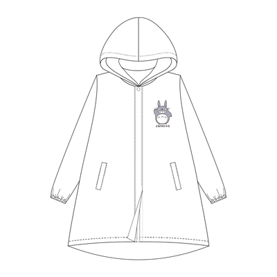 中长款美琦周边次元外套宫崎骏豆豆龙防晒防晒衣女百搭薄款动漫t恤