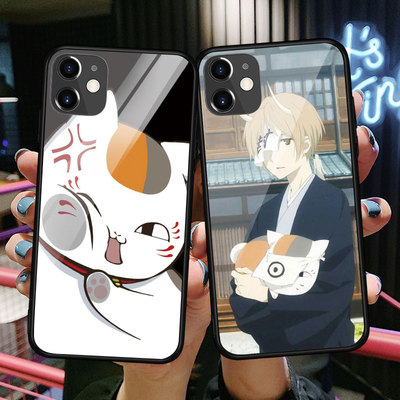 夏目友人帐手机壳苹果11猫咪老师vivox27动漫iphonex华为nova5pro玻璃