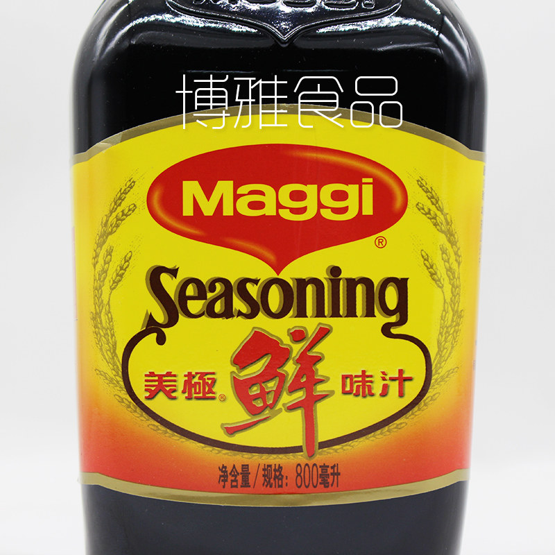 酱油美极雀巢鲜味味汁800ml提鲜寿司刺身调味酱油