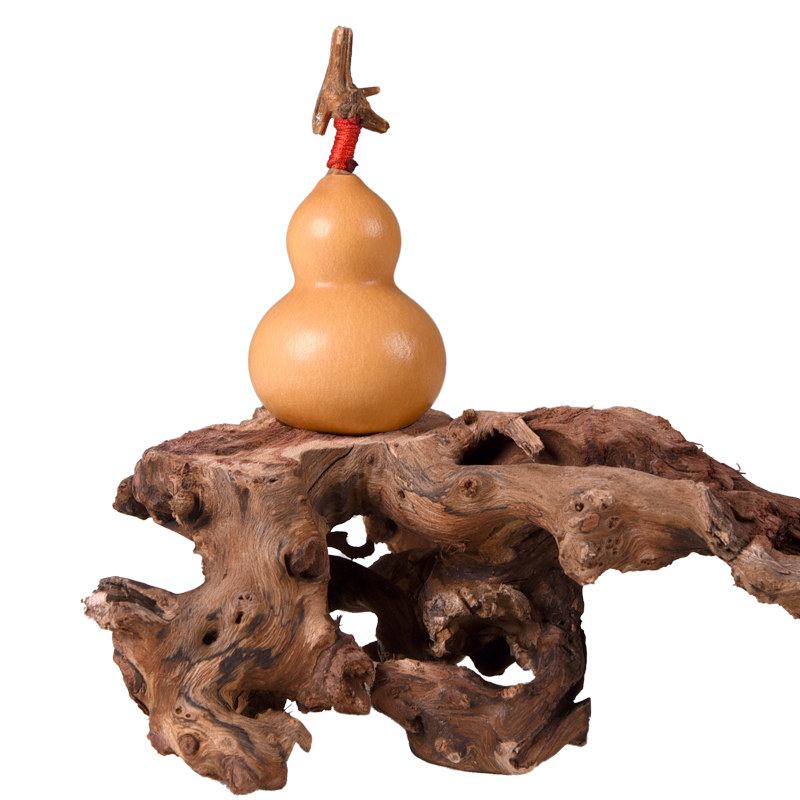 实木天然葫芦底座根雕托架水晶球奇石蛋雕底托葫芦