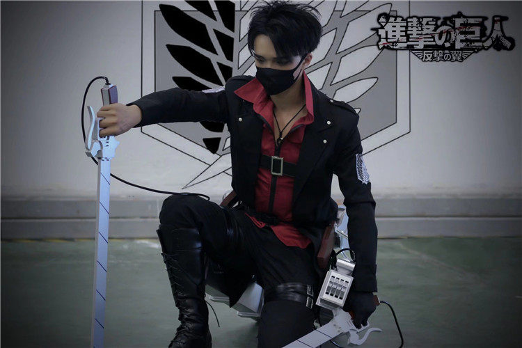 进击的巨人立体机动装置兵长艾伦三笠阿克曼武器cosplay道具