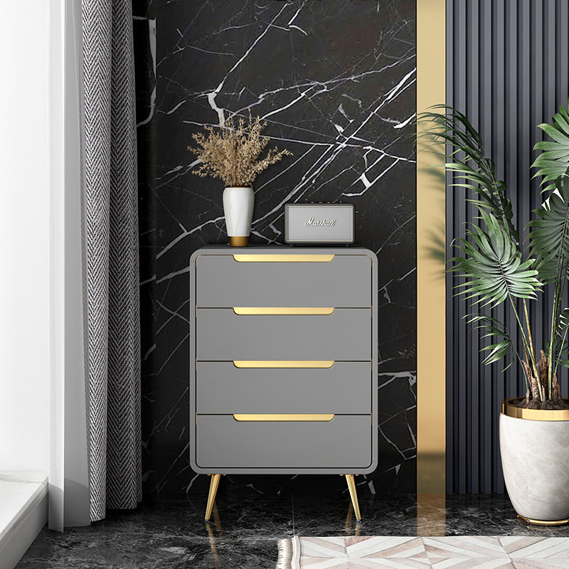 北欧轻奢五斗柜简约现代极简斗卧室床头柜客厅储物斗柜
