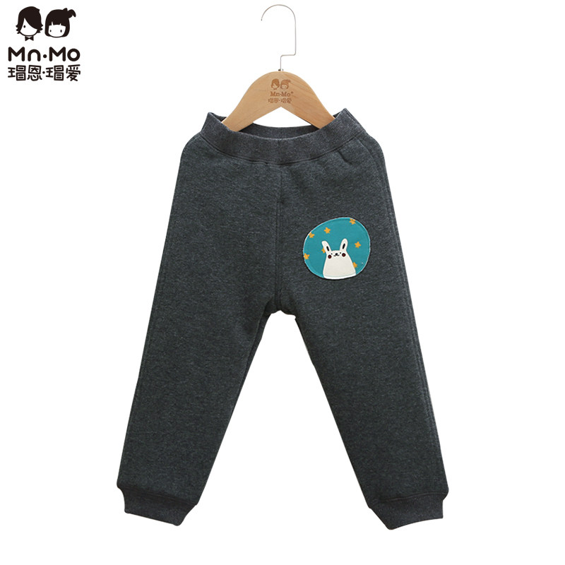 瑁恩瑁爱棉裤儿童冬季加厚打底底裤宝宝夹棉裤子