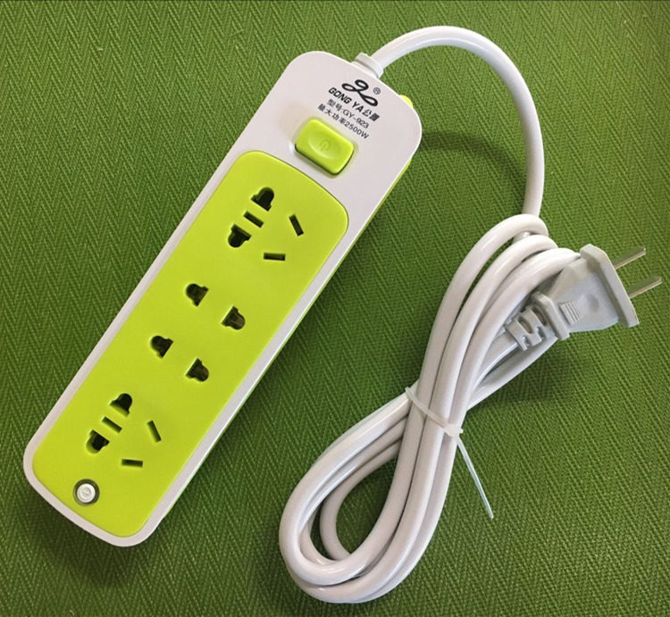 2孔小两板带插线排排两头迷你位项日本台湾接线板