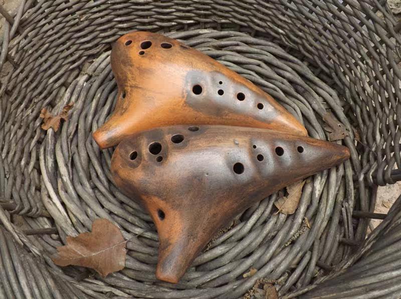 12孔bc陶笛复古陶笛厂家直销低音c调大陶笛音准音色好演奏用