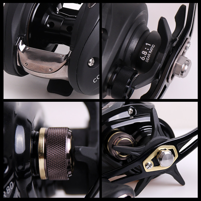 渔轮daiwa达瓦水滴cc80cr80路亚防炸打黑船钓轮鱼线轮