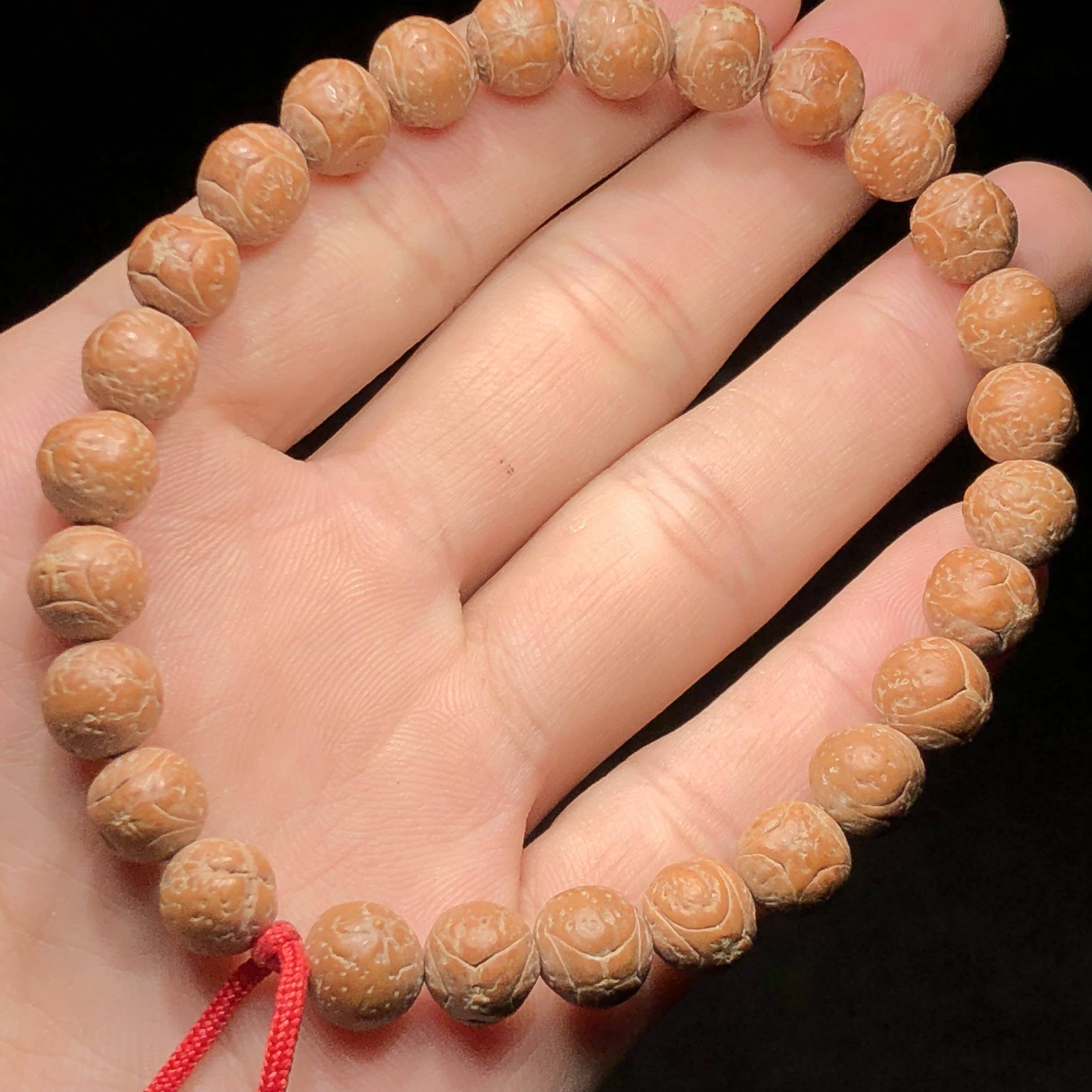 四星麒麟眼菩提108颗手串五星上将龙眼菩提小手链 凤眼佛珠男女款