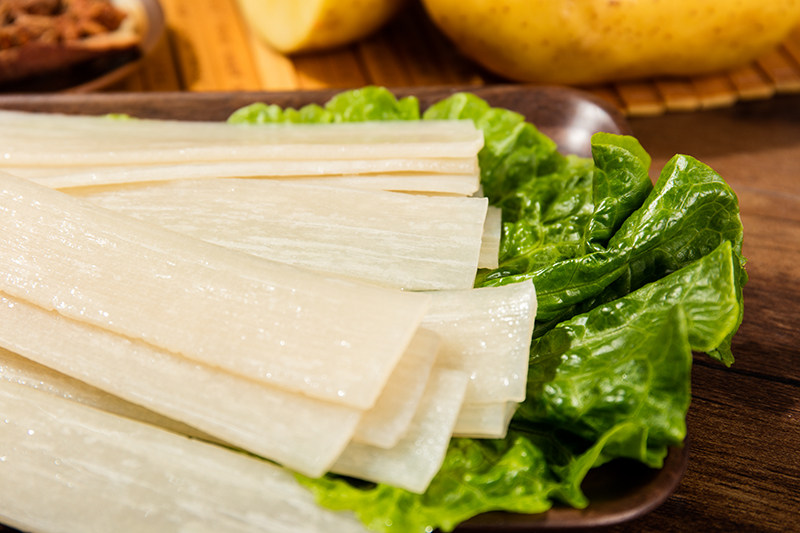 兰考桐裕粉坊火锅马铃薯宽粉免泡速食鲜宽粉条240g*5袋包邮