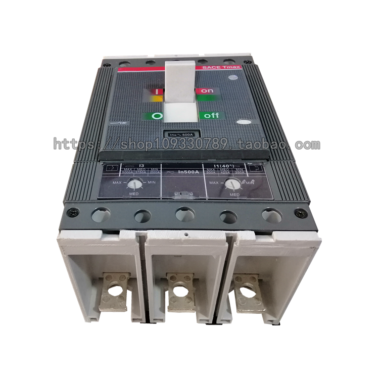 abb三相低压空气开关t5n6303p630a500a三极低压断路器