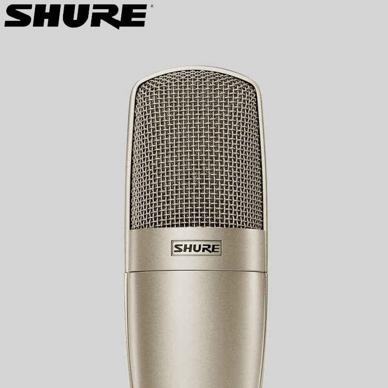 shure舒尔ksm32sl香槟色大振专业录音电容话筒话筒