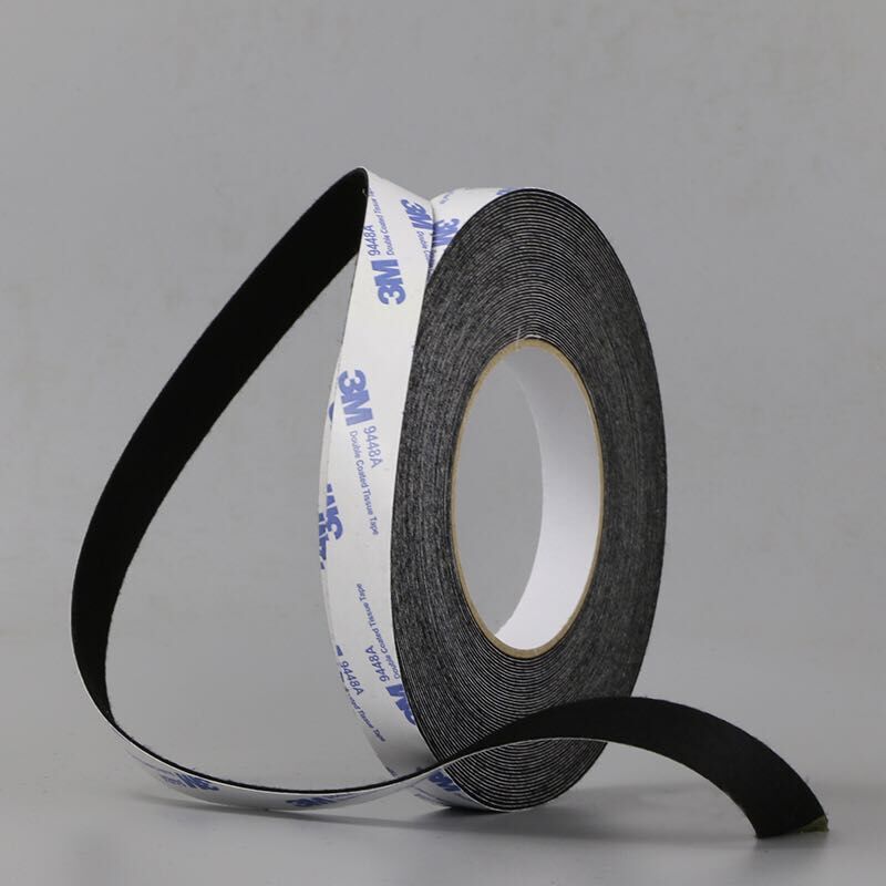 3m植绒布密封防尘消除中控/汽车门车体摩擦异响/线束胶带单面胶条