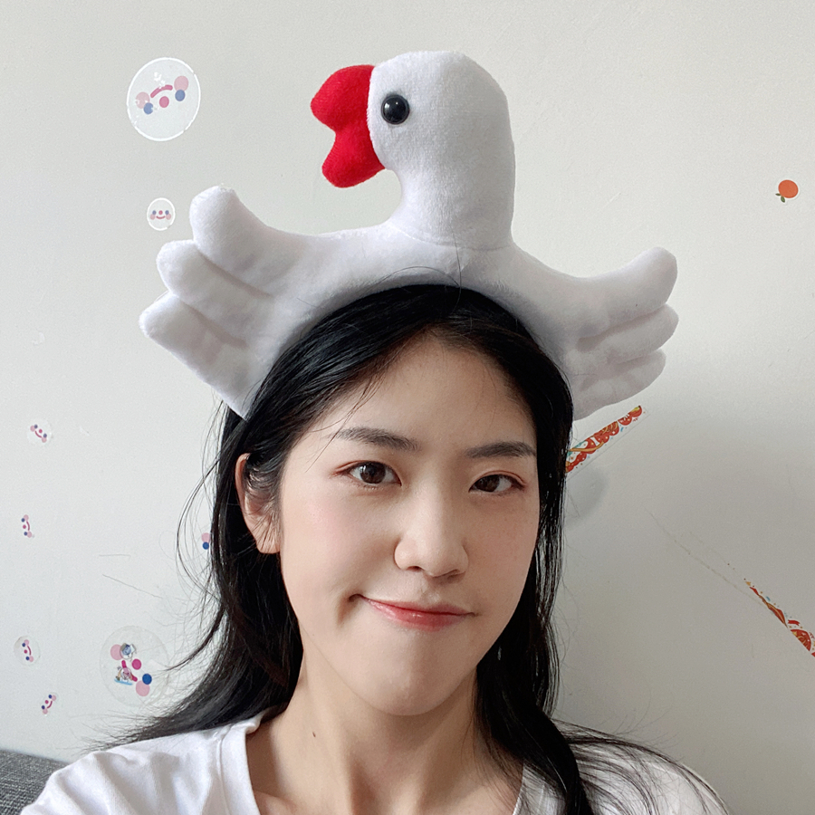日韩ins可爱少女大天鹅发箍发饰配饰礼物百搭发饰