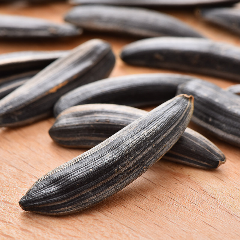 憨豆熊黑狼狼牙瓜子500g原味五香马牙大葵花籽新货瓜子