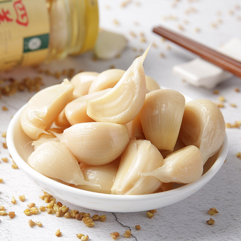四美三和糖蒜甜蒜扬州特产酱菜下饭饭菜蒜头酱菜