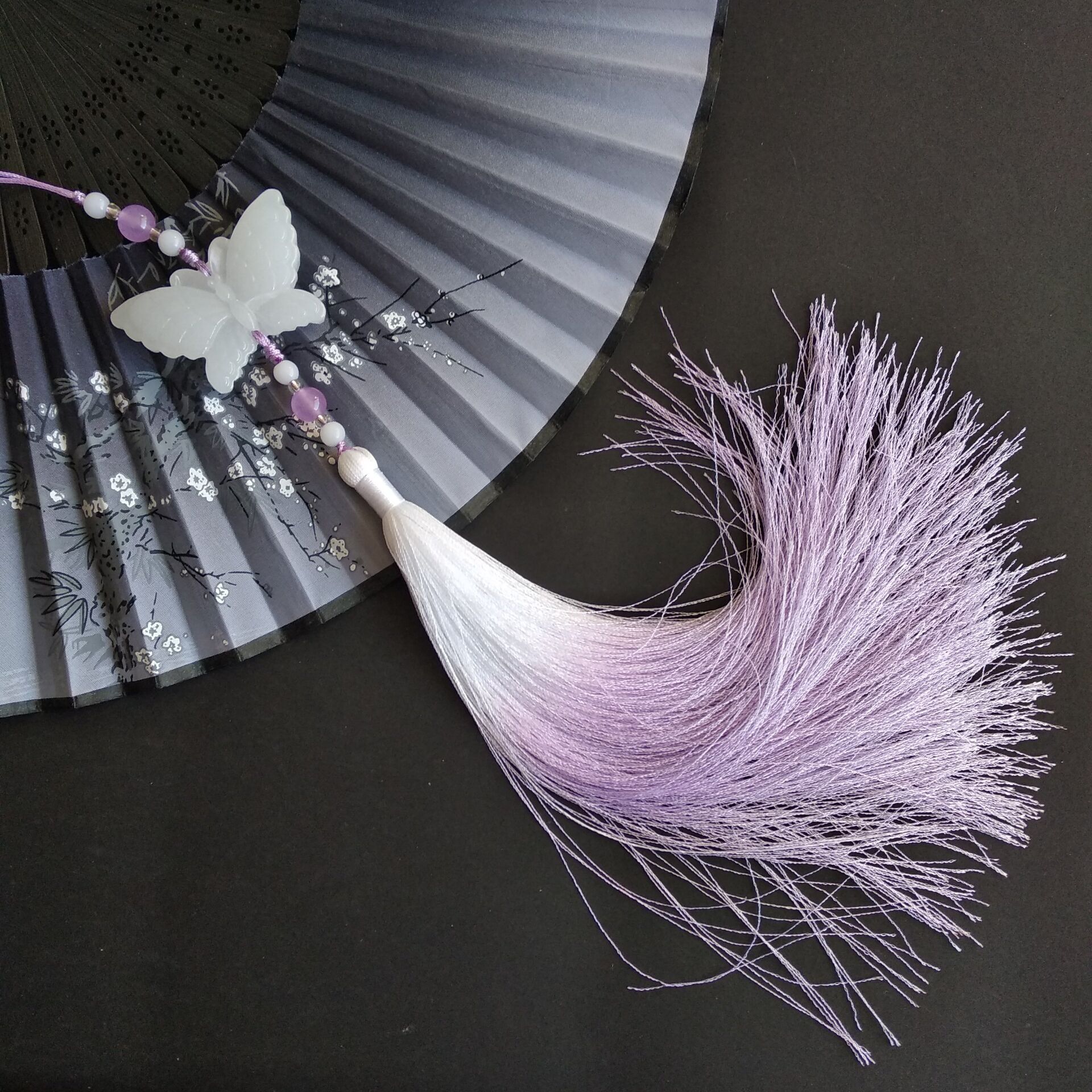 古风蝴蝶玉佩汉服胸前配饰古装腰佩女旗袍压襟其它首饰