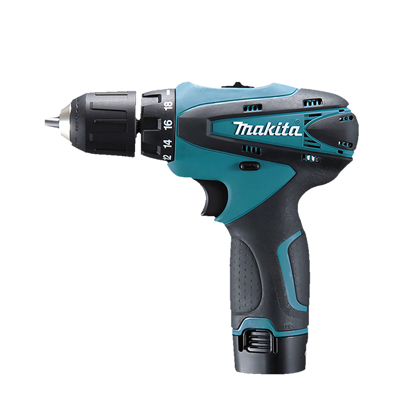 日本牧田充电式手电钻锂电钻df330makita原装hp330起子机电动工具