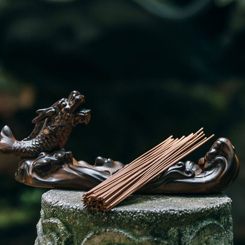 包邮缅甸小叶 降真香 线香 鸡骨香卧香道教道家供神香薰家用天然