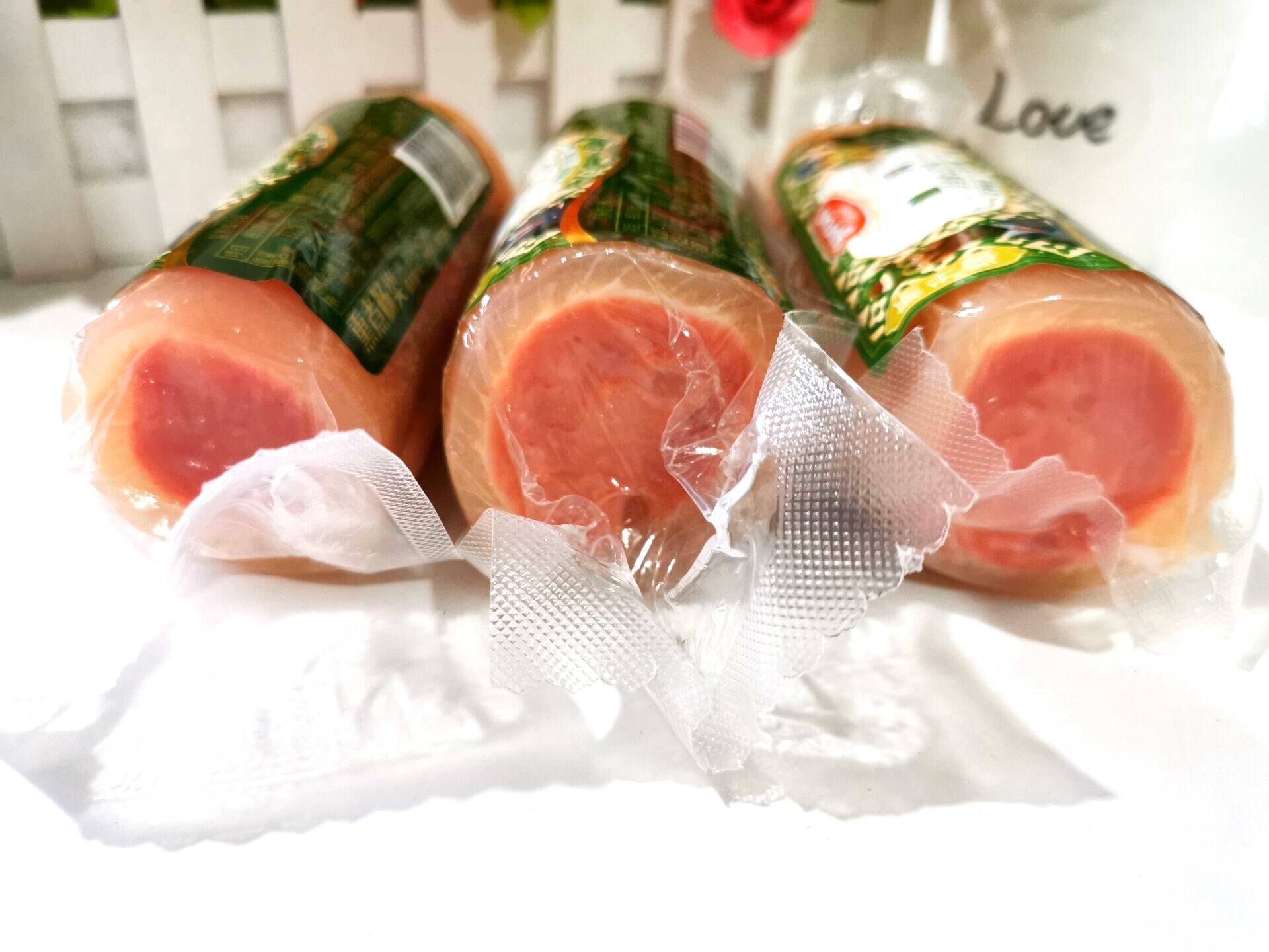 雨润220g18根冷盘熟食肘花火腿全国多省包邮猪肉类