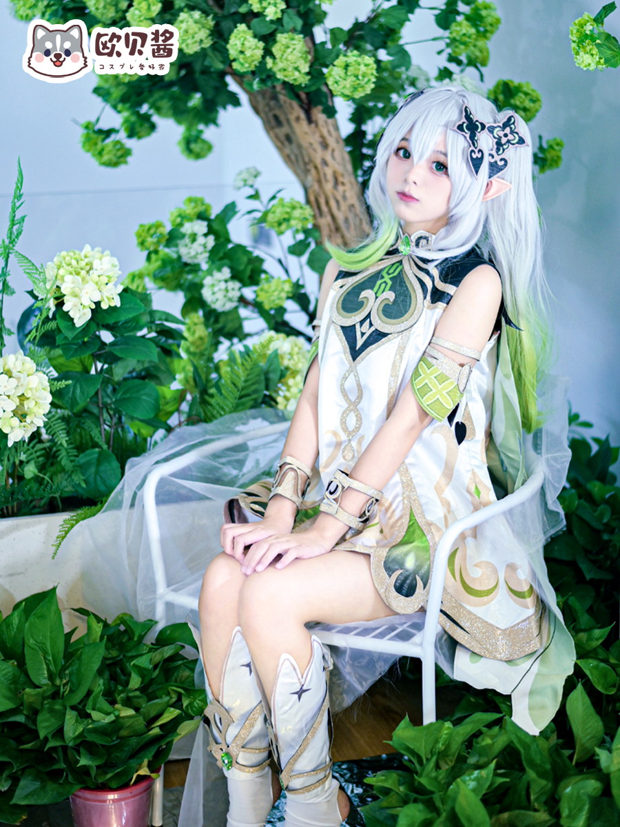 cos欧贝原神须弥小吉吉祥草纳西全套儿童定制cosplay女装