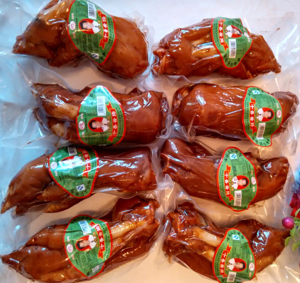 山东特产巨野承德牌十香酱蹄/猪蹄猪脚卤味真空熟食5000g美食名吃
