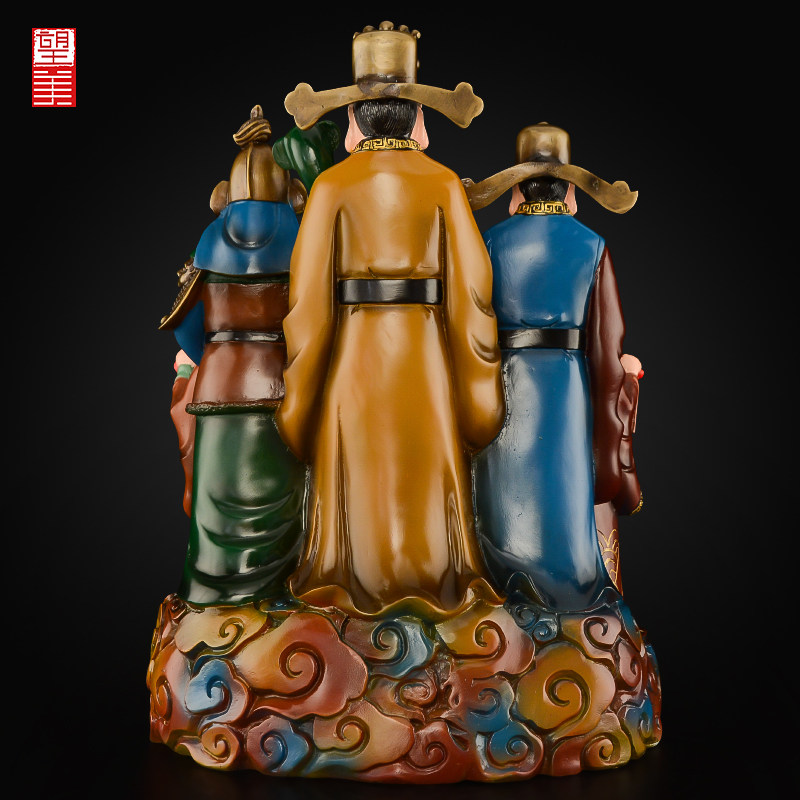 五路神像佛像财神爷招财供奉家用财神公明赵公明摆件