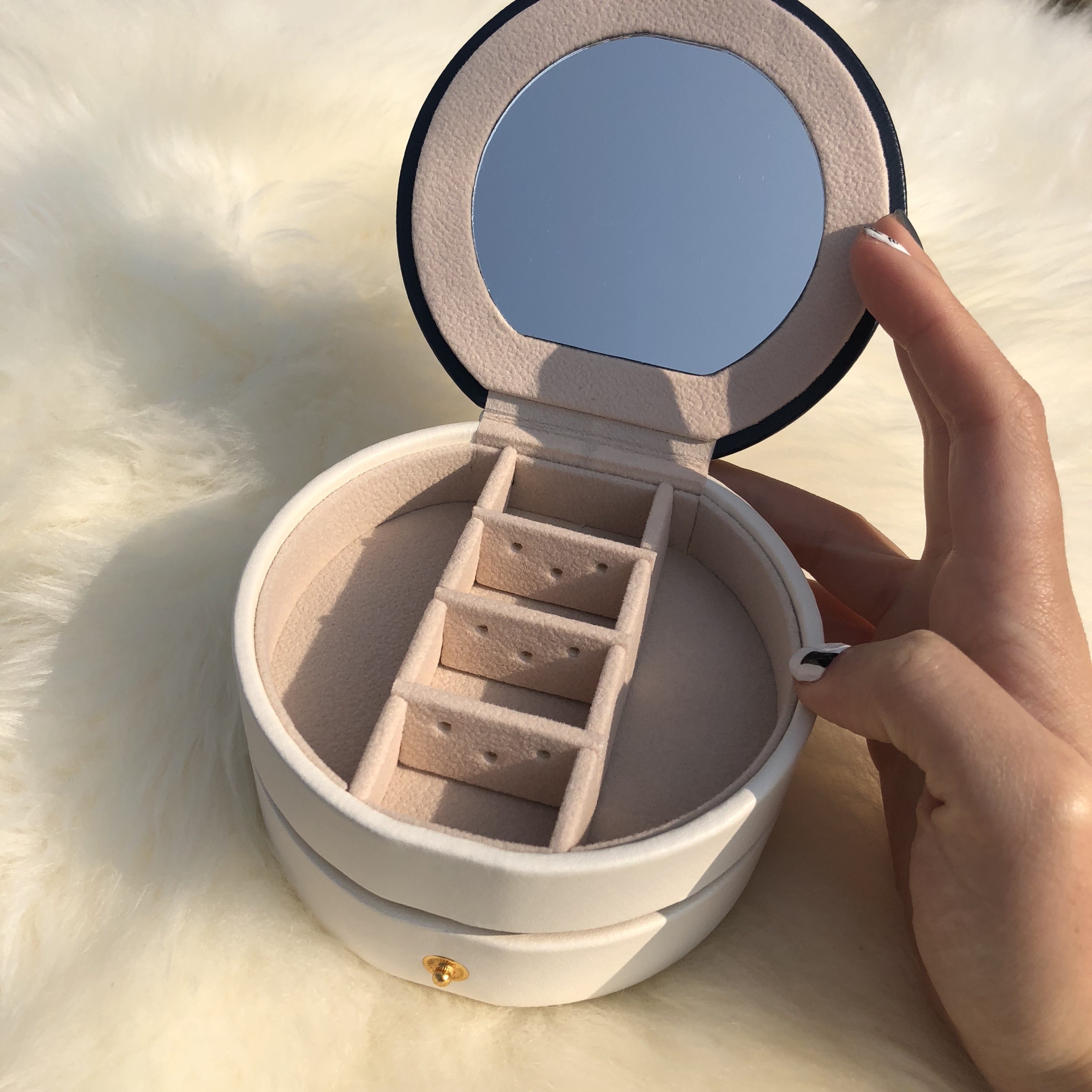 douxair首饰盒项链戒指饰品耳钉耳夹首饰盒