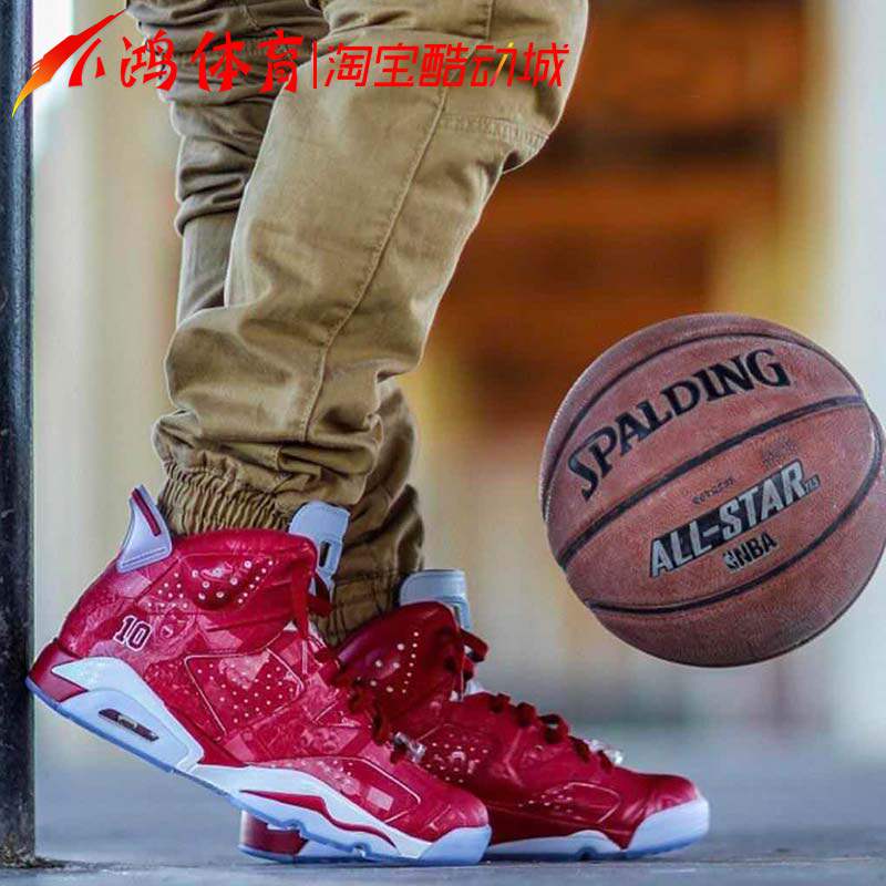 小鸿体育airjordanaj6灌篮高手樱木花道篮球鞋
