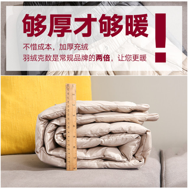 Winter down trousers inner and outer wear pants thick high waist women's white duck velvet trousers female money outdoor straight pants Winter down trousers inner and outer wear pants thick high waist women's white duck velvet trousers female money outdoor straight pants