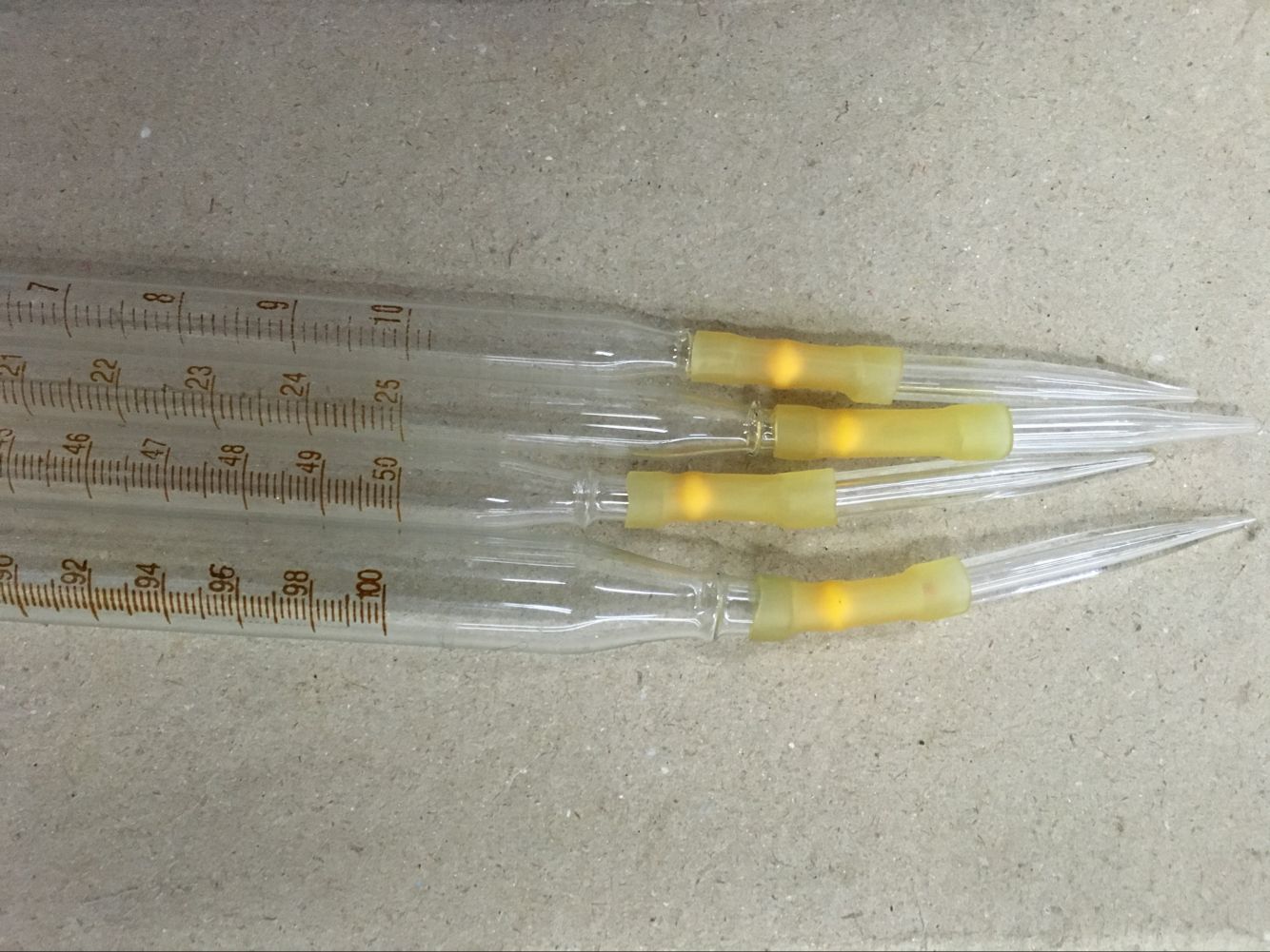 玻璃仪器 酸式滴定管 碱式滴定管 10ml 25ml 50ml 100ml