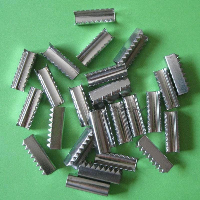 绳子连接25mm马仔扣齿夹绳夹五金接头扣绳扣马扣