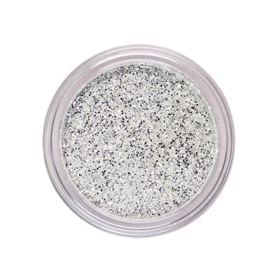 闪粉美甲亮片进口银色粗细大小混合装爆碎钻美甲工具