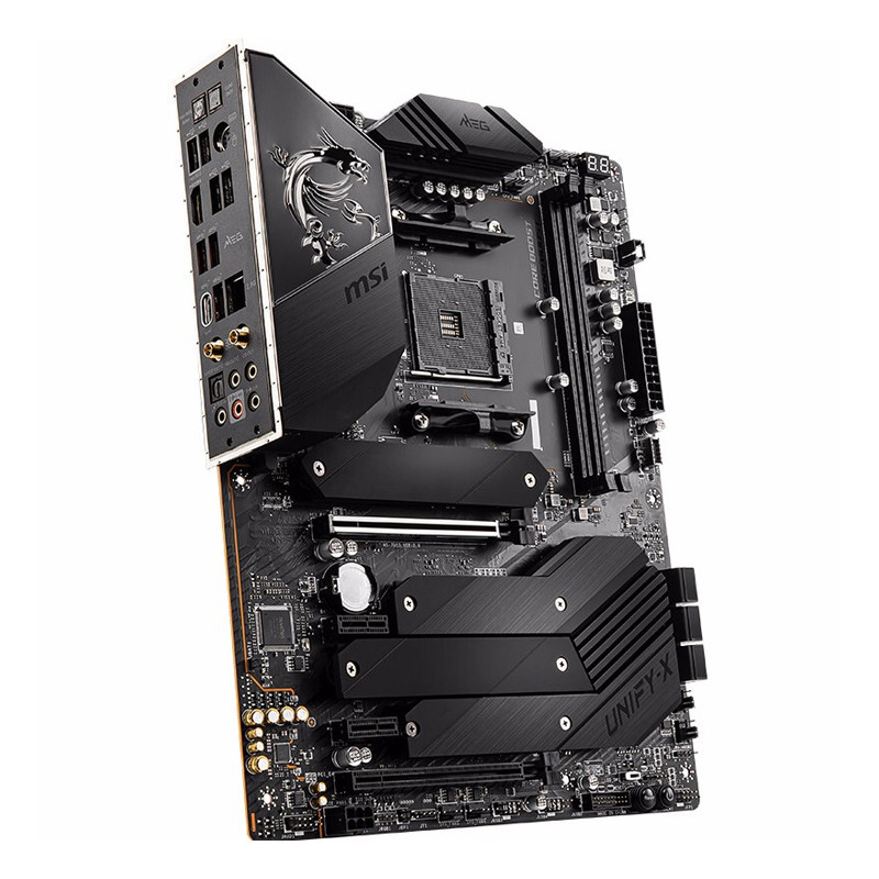 微星b550unify台式机电脑amd电竞游戏主板am4针脚